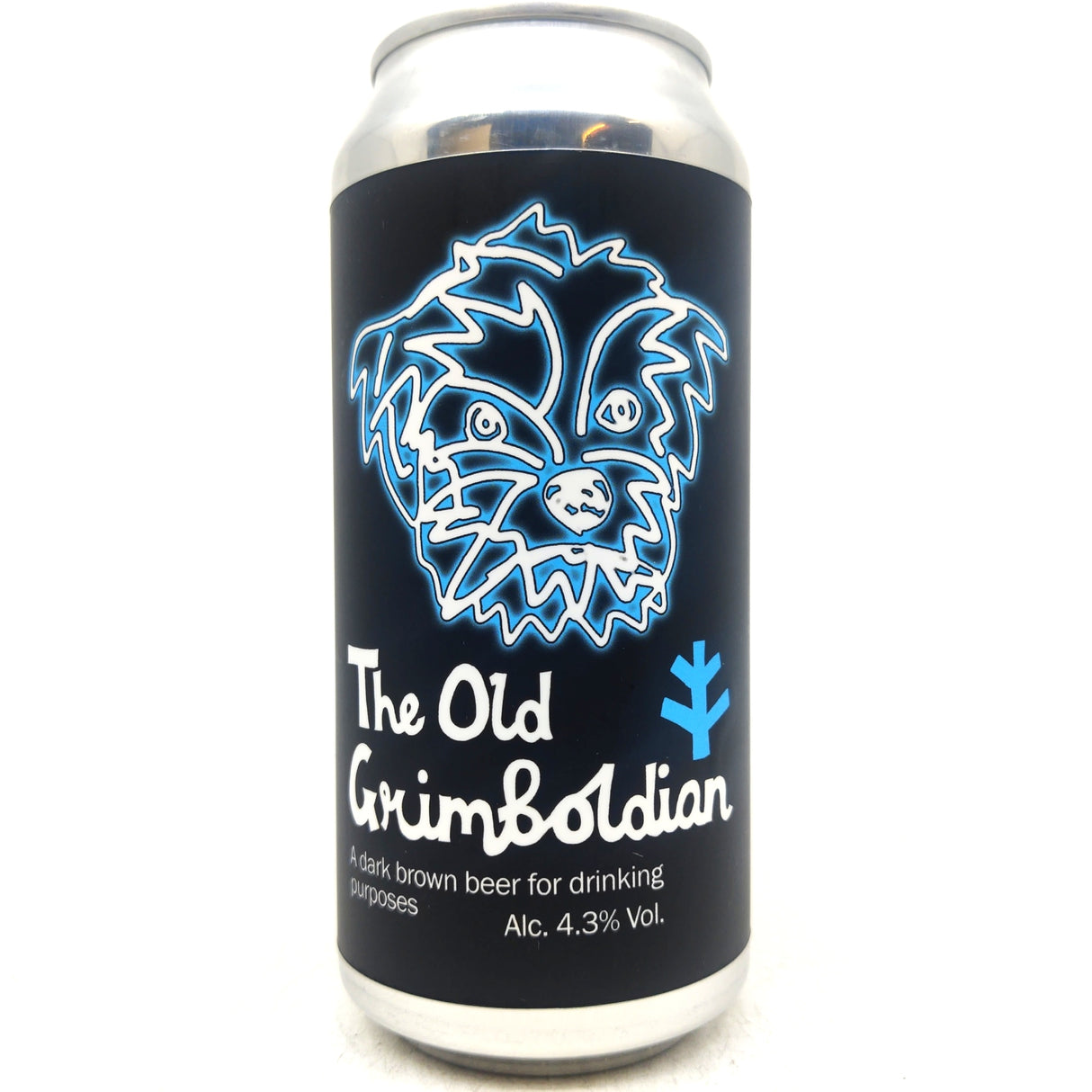 St Mars Of The Desert The Old Grimboldian 4.3% (440ml can)-Hop Burns & Black