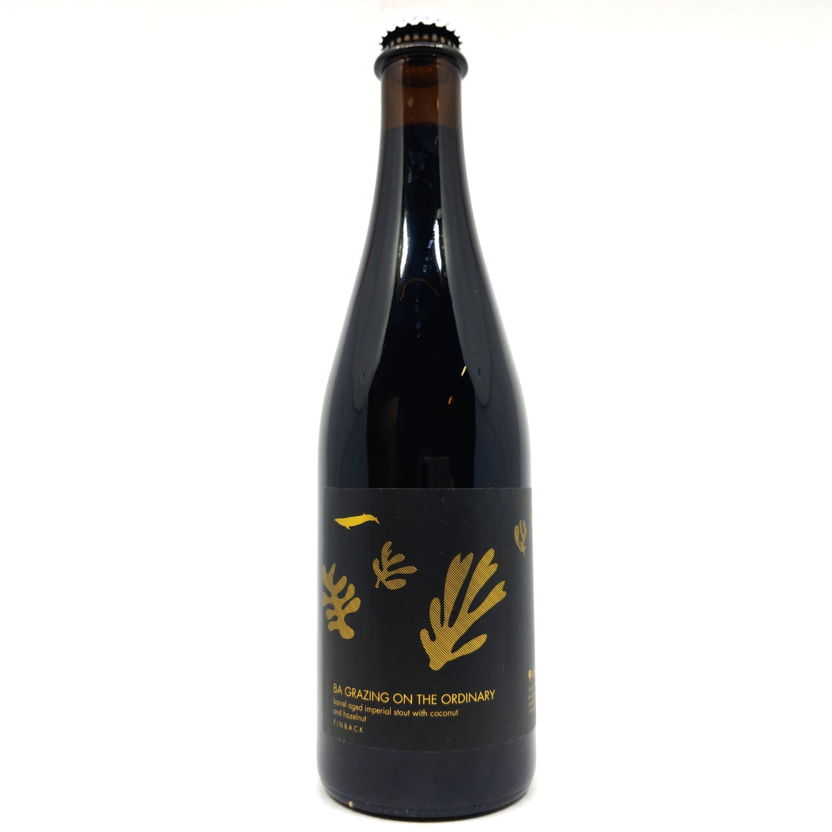 Finback Brewery BA Grazing On the Ordinary 2023 Imperial Stout 11.8% (500ml)-Hop Burns & Black