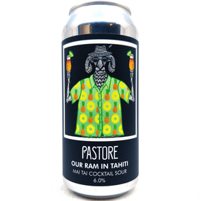 Pastore Our Ram In Tahiti Mai Tai Cocktail Sour 6% (440ml can)-Hop Burns & Black