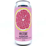 Pastore Pompelmo Small Pink Grapefruit Sour 2.5% (440ml can)-Hop Burns & Black