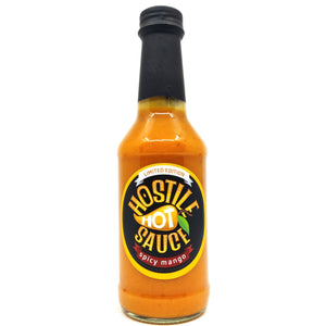 Hostile Hot Sauce Spicy Mango (250ml)-Hop Burns & Black