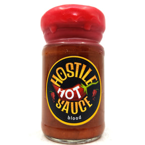 Hostile Hot Sauce Blood (65ml)-Hop Burns & Black