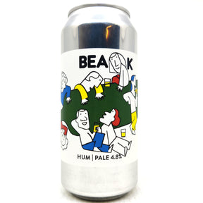 Beak Brewery Hum Pale Ale 4.8% (440ml can)-Hop Burns & Black
