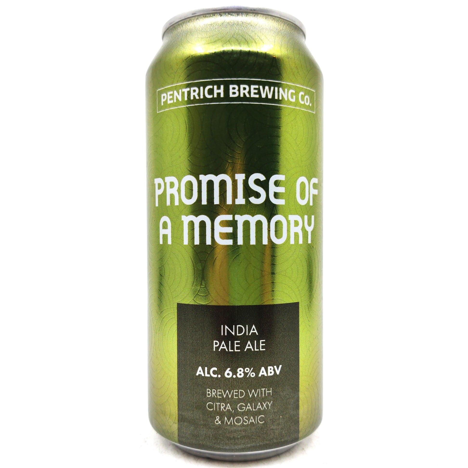 Pentrich Promise of A Memory IPA 6.8% (440ml can)-Hop Burns & Black