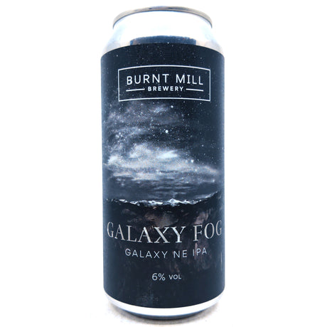 Burnt Mill Galaxy Fog IPA 6.4% (440ml can)-Hop Burns & Black