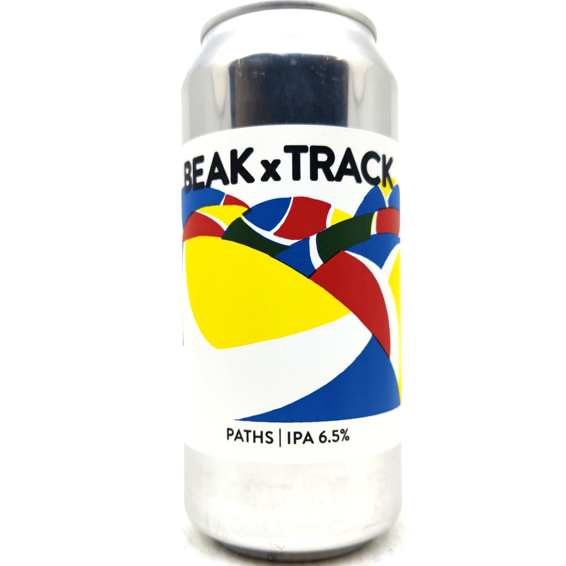 Beak Brewery x Track Paths IPA 6.5% (440ml can)-Hop Burns & Black