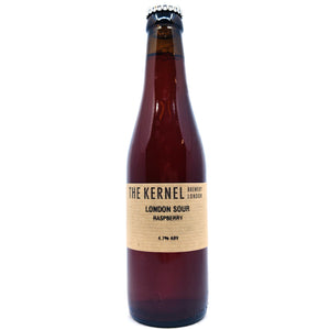 Kernel London Sour Raspberry 4.7% (330ml)-Hop Burns & Black
