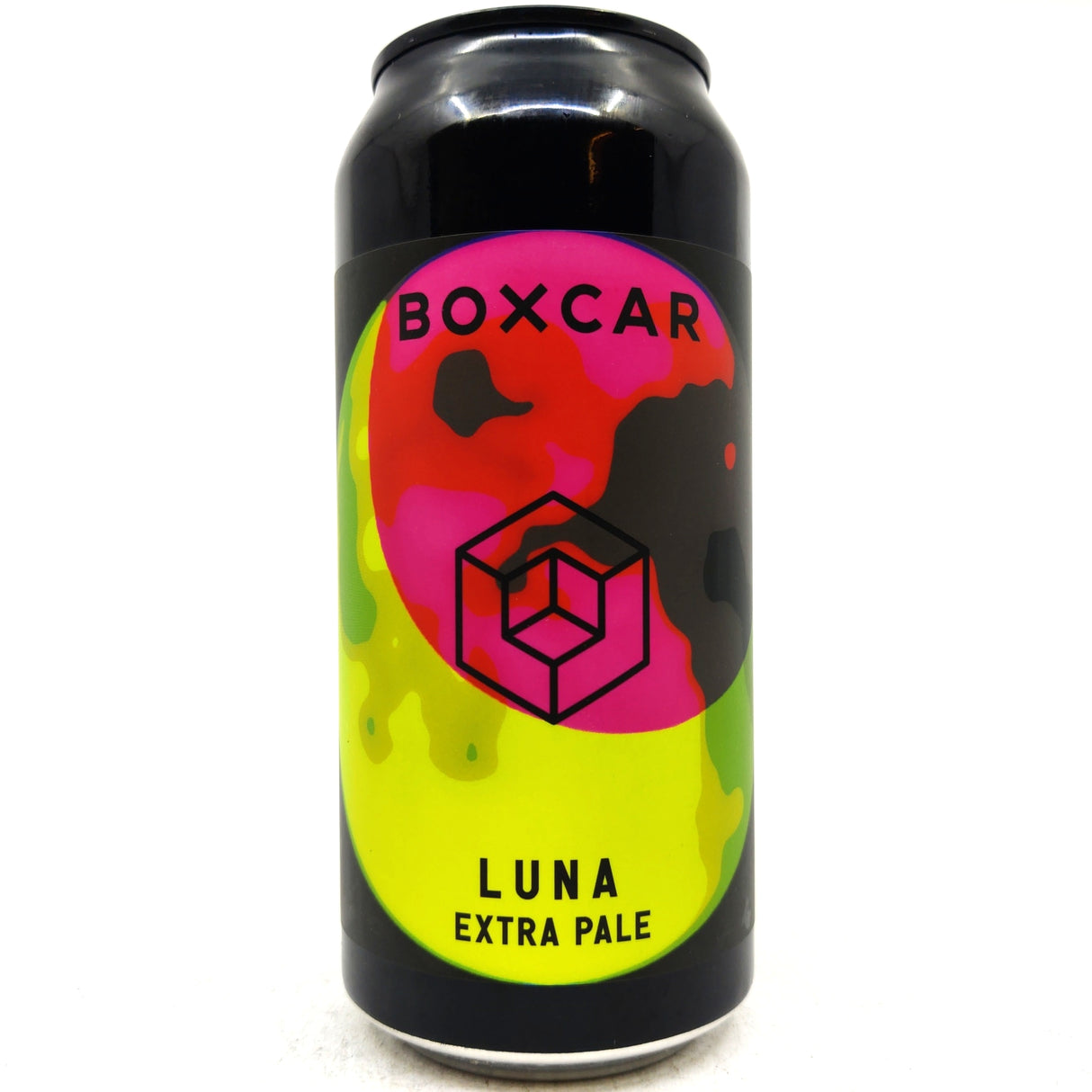 Boxcar Luna Extra Pale Ale 3.8% (440ml can)-Hop Burns & Black
