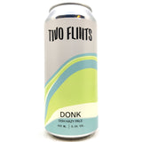 Two Flints Donk DDH Hazy Pale Ale 5.5% (440ml can)-Hop Burns & Black