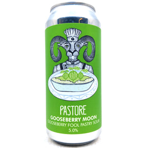 Pastore Gooseberry Moon Sour 5% (440ml can)-Hop Burns & Black