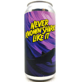 Verdant x Rivington Never Known Sharks Like It Double IPA 8.5% (440ml can)-Hop Burns & Black