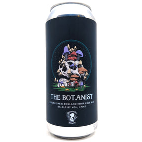 Widowmaker The Botanist Double IPA 8% (473ml can)-Hop Burns & Black