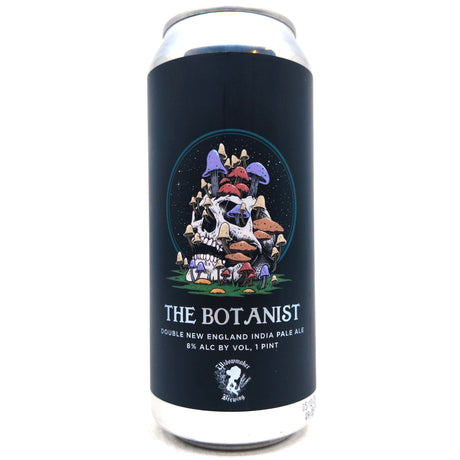 Widowmaker The Botanist Double IPA 8% (473ml can)-Hop Burns & Black