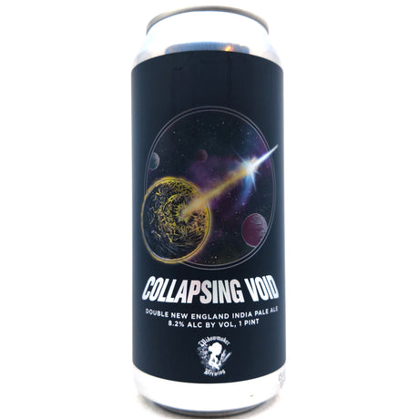 Widowmaker Collapsing Void Double IPA 8% (473ml can)-Hop Burns & Black