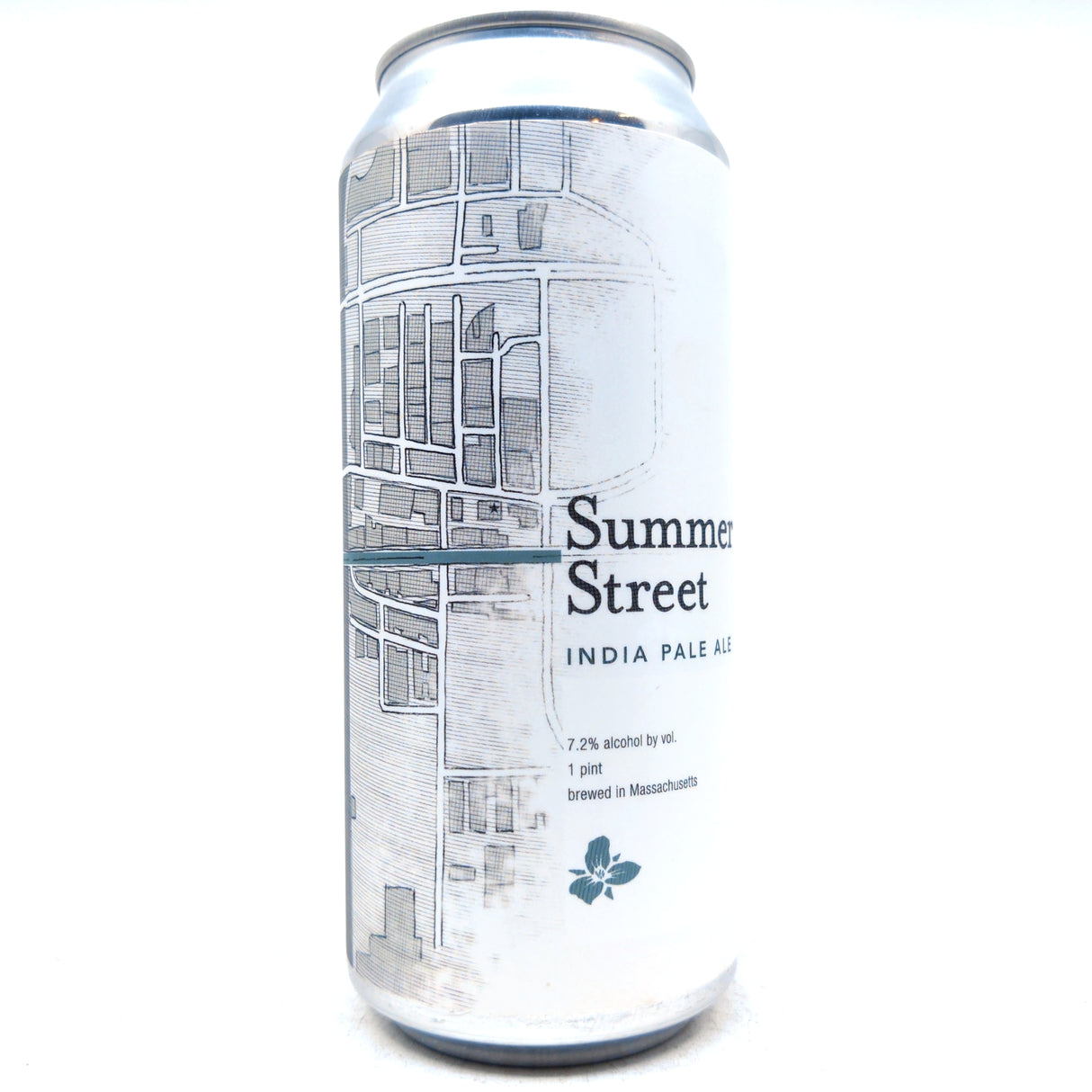 Trillium Summer Street IPA 7.2% (473ml can)-Hop Burns & Black