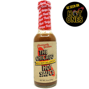 Small Axe Peppers The Chicago Red Hot Jalapeno Sauce (140g)-Hop Burns & Black