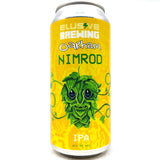 Elusive Brewing x Oakham Nimrod IPA 5.8% (440ml can)-Hop Burns & Black