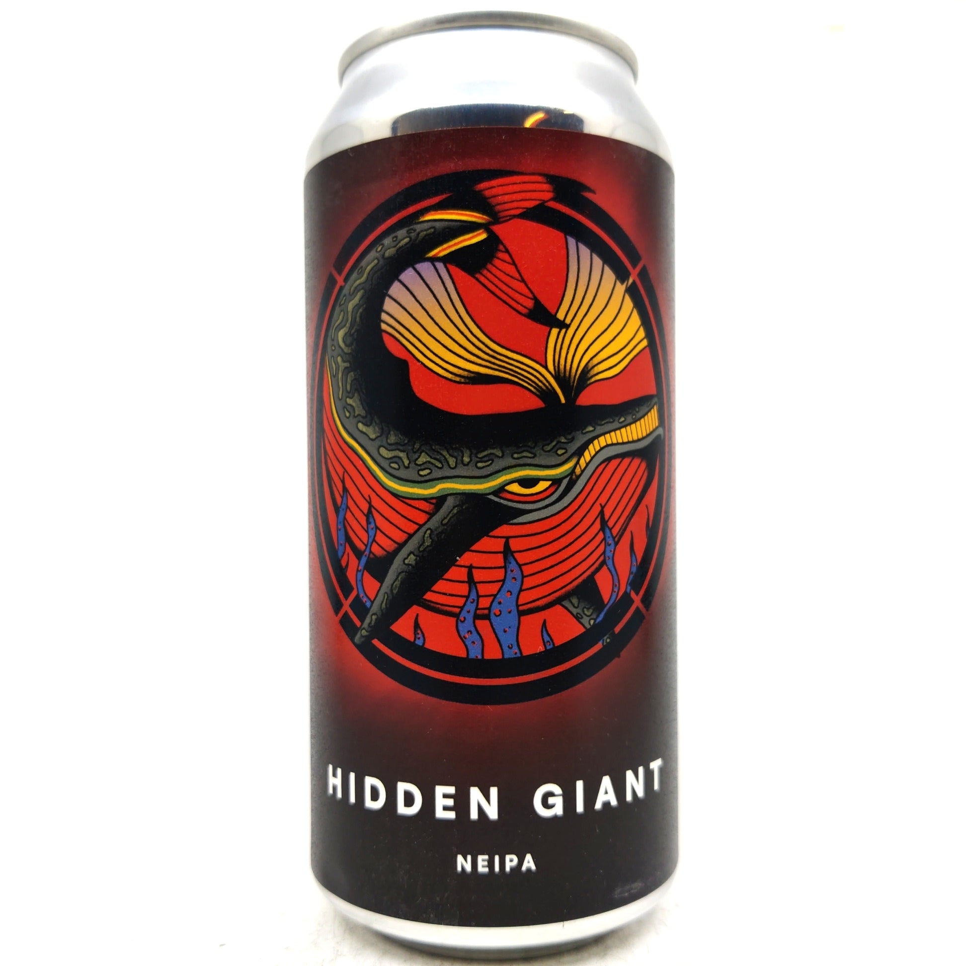 Otherworld Hidden Giant New England IPA 5.9% (440ml can)-Hop Burns & Black