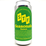 Simple Things Fermentations Saison Calypso 6% (440ml can)-Hop Burns & Black