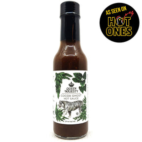 Queen Majesty Cocoa Ghost Hot Sauce (147ml)-Hop Burns & Black