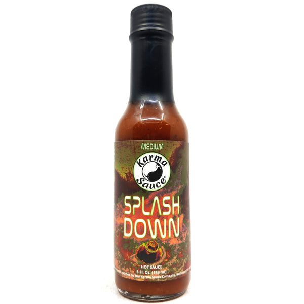 Karma Sauce Splash Down Hot Sauce (148ml)-Hop Burns & Black