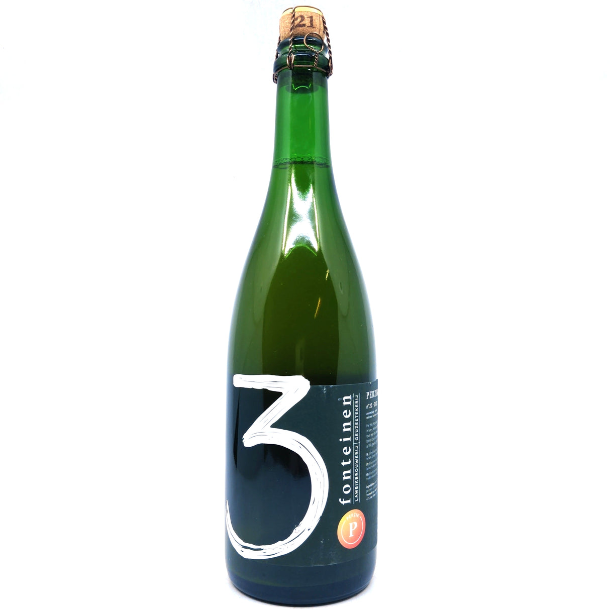 3 Fonteinen Perzik Rood 6.2% (750ml)-Hop Burns & Black