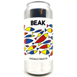 Beak Brewery Shoals Pale Ale 5% (440ml can)-Hop Burns & Black