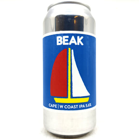 Beak Brewery Cape West Coast IPA 5.6% (440ml can)-Hop Burns & Black