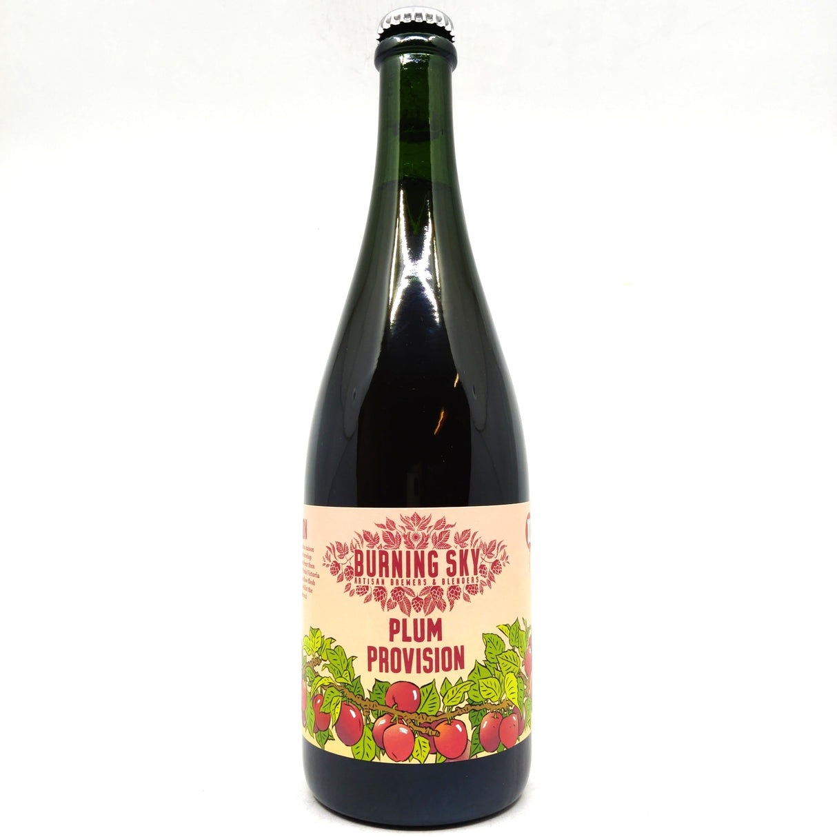 Burning Sky Plum Provision 6.7% (750ml)-Hop Burns & Black