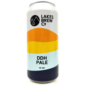 Lakes Brew Co DDH Pale Ale 4% (440ml can)-Hop Burns & Black