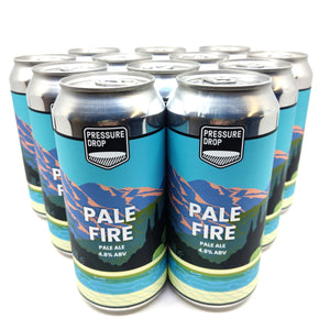 Pressure Drop Pale Fire Pale Ale 4.8% CASE (12 x 440ml cans)-Hop Burns & Black