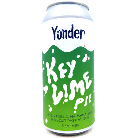 Yonder Key Lime Pie Pastry Sour 5.5% (440ml can)-Hop Burns & Black