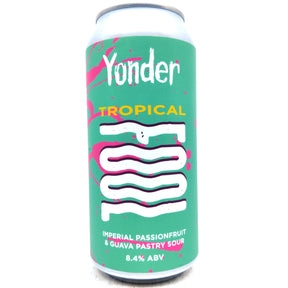Yonder Tropical Fool Imperial Pastry Sour 8.4% (440ml can)-Hop Burns & Black