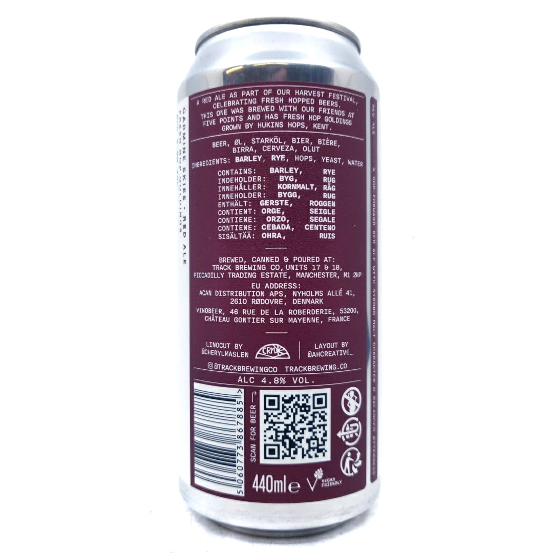 Track x Five Points Carmine Skies Fresh Hop Red Ale 4.8% (440ml)