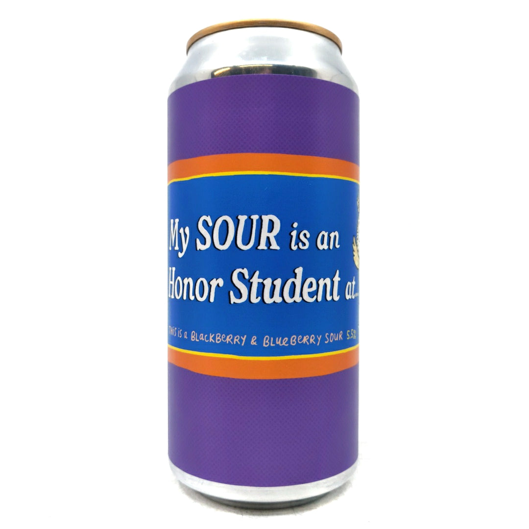 Pretty Decent My Sour Is An Honor Student At... Blackberry & Blueberry Sour 5.5% (440ml can)