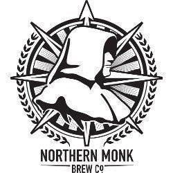 Northern Monk Strannik Imperial Stout 9% (330ml can)-Hop Burns & Black