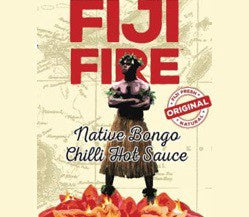 Fiji Fire Tropical Bongo Chilli Hot Sauce (148ml)-Hop Burns & Black