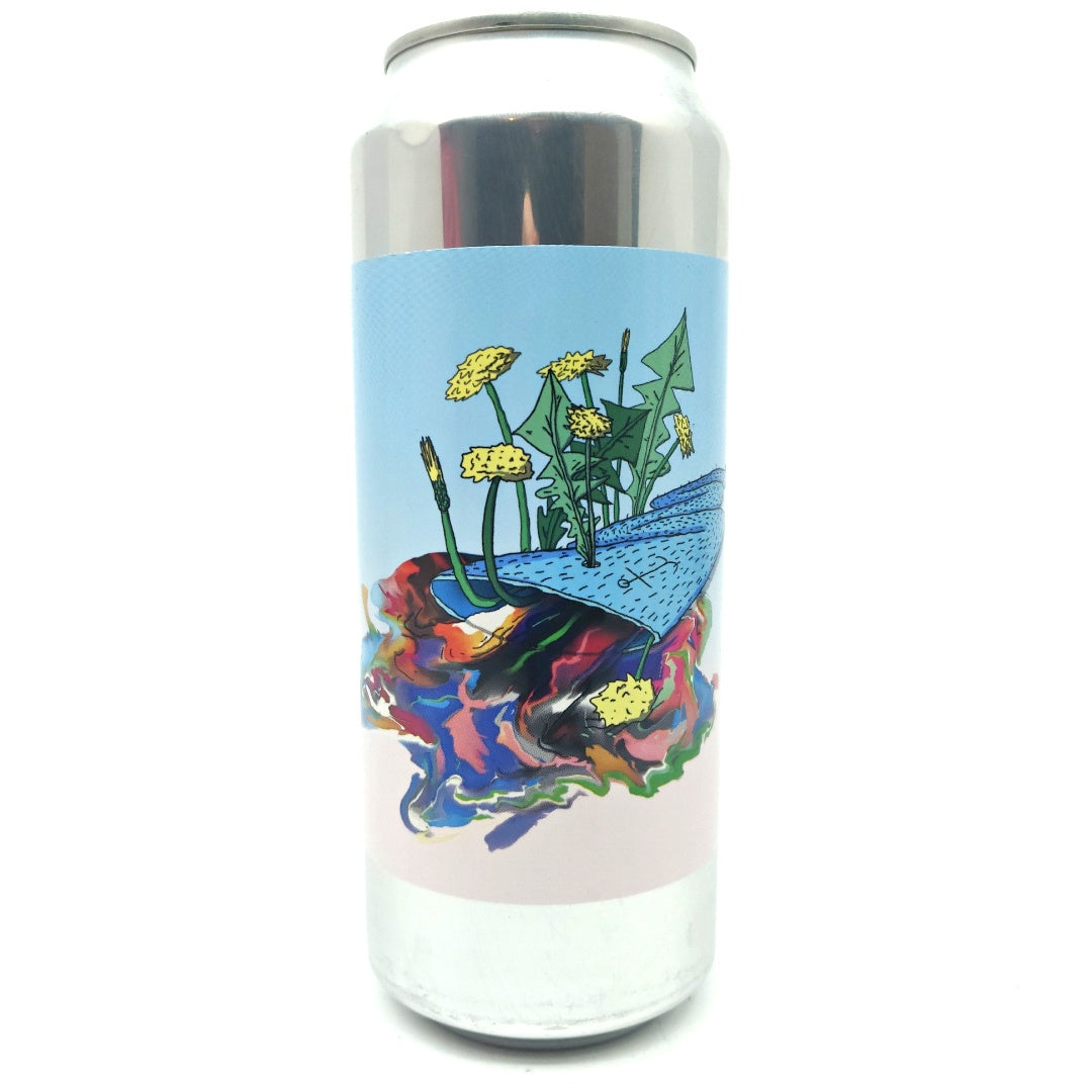Lervig x Other Half Nothing Is For Sure Double IPA 10% (500ml can)-Hop Burns & Black