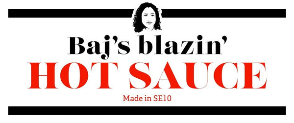 Baj's Blazin' Hot Sauce Smokin’ Sister Hot Sauce (240ml)-Hop Burns & Black