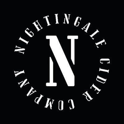 Nightingale Wild Disco Cider 5.5% (440ml can)-Hop Burns & Black