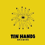 Ten Hands Brewing Double Dry Hopped Geothermal Double IPA 8% (330ml can)-Hop Burns & Black