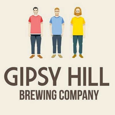 Gipsy Hill Southpaw Amber Ale 4.2% (330ml can)-Hop Burns & Black