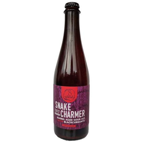 8 Wired Snakecharmer Barrel Aged Sour Ale With Blackcurrants 7.7% (500ml)-Hop Burns & Black
