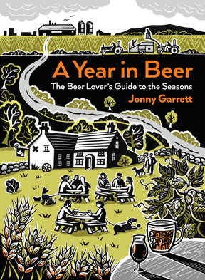 A Year In Beer by Jonny Garrett (book)-Hop Burns & Black