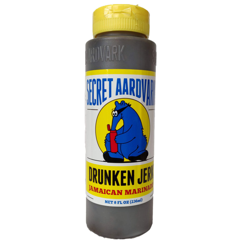Secret Aardvark Drunken Jerk Jamaican Marinade (236ml)-Hop Burns & Black