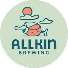 Allkin Thirst of Many Pale Ale 4.5% (500ml can)-Hop Burns & Black