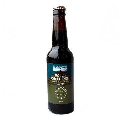 Elusive Brewing & HB&B Aztec Challenge 6% (330ml)-Hop Burns & Black