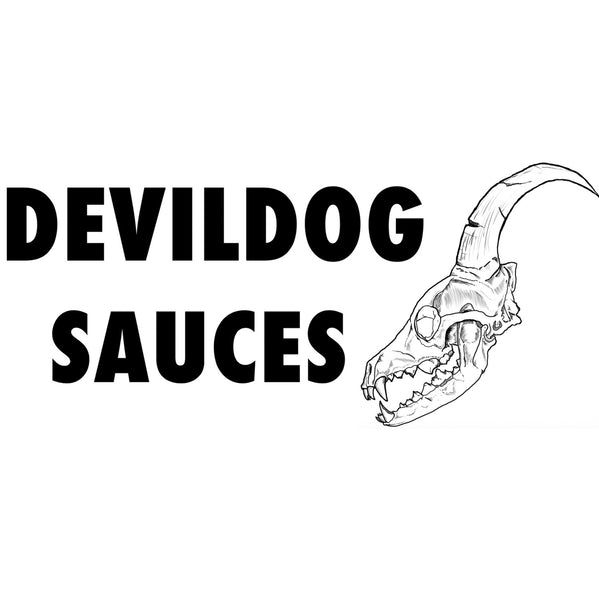 DevilDog Cayenne & Oak Smoked Garlic Mushroom Hot Ketchup (150ml)-Hop Burns & Black