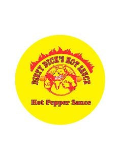 Dirty Dick's Caribbean Dreams Bajan-Style Mustard Hot Sauce (148ml)-Hop Burns & Black