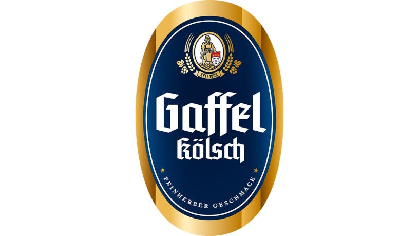 Gaffel Kolsch Alcohol Free 0.0% (330ml)-Hop Burns & Black